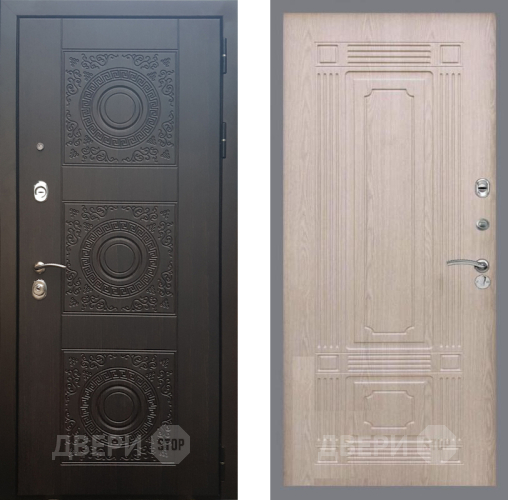 Входная металлическая Дверь Рекс (REX) 10 FL-2 Беленый дуб в Жуковский