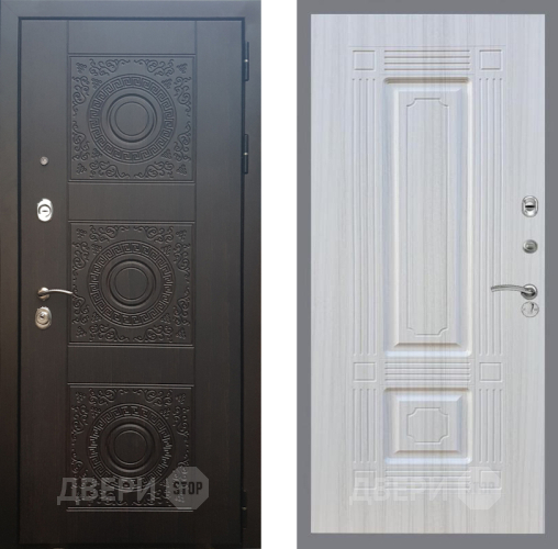 Входная металлическая Дверь Рекс (REX) 10 FL-2 Сандал белый в Жуковский
