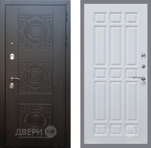 Входная металлическая Дверь Рекс (REX) 10 FL-33 Белый ясень в Жуковский