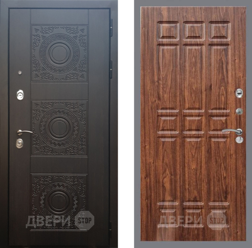 Дверь Рекс (REX) 10 FL-33 орех тисненый в Жуковский