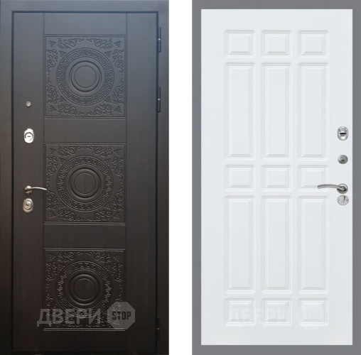 Входная металлическая Дверь Рекс (REX) 10 FL-33 Силк Сноу в Жуковский