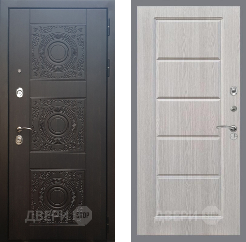 Входная металлическая Дверь Рекс (REX) 10 FL-39 Беленый дуб в Жуковский