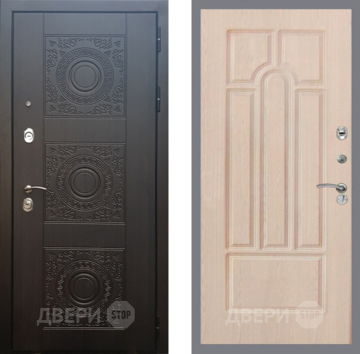 Входная металлическая Дверь Рекс (REX) 10 FL-58 Беленый дуб в Жуковский