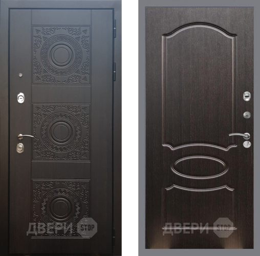 Входная металлическая Дверь Рекс (REX) 10 FL-128 Венге светлый в Жуковский