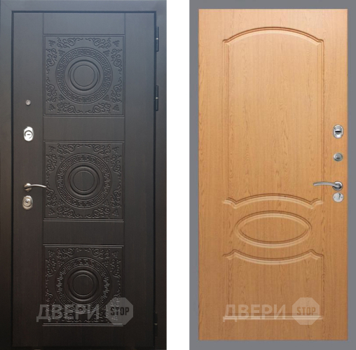 Входная металлическая Дверь Рекс (REX) 10 FL-128 Дуб в Жуковский