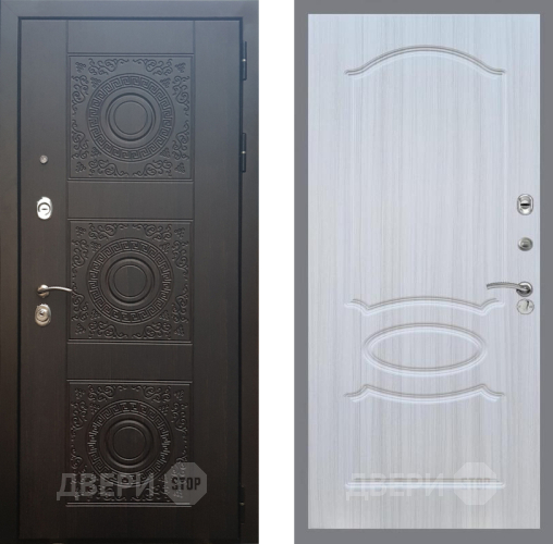 Входная металлическая Дверь Рекс (REX) 10 FL-128 Сандал белый в Жуковский