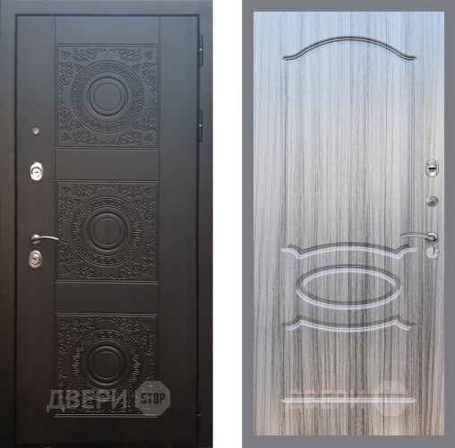 Входная металлическая Дверь Рекс (REX) 10 FL-128 Сандал грей в Жуковский