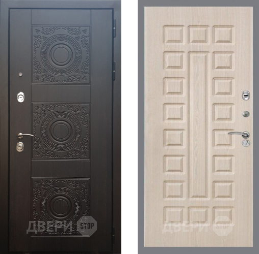 Входная металлическая Дверь Рекс (REX) 10 FL-183 Беленый дуб в Жуковский