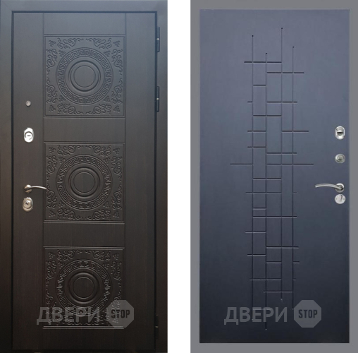 Входная металлическая Дверь Рекс (REX) 10 FL-289 Ясень черный в Жуковский