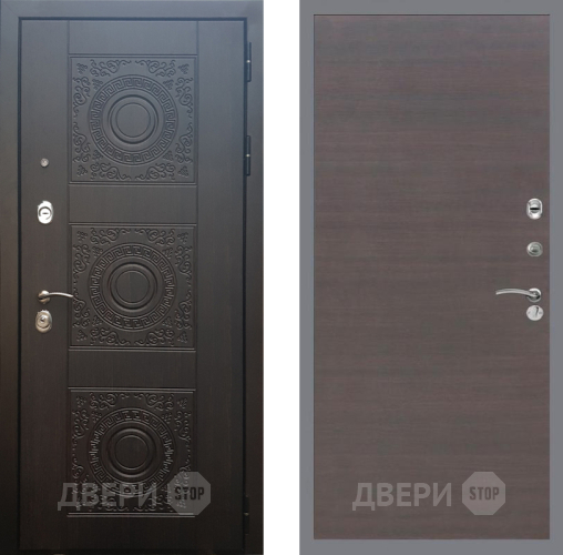 Входная металлическая Дверь Рекс (REX) 10 GL венге поперечный в Жуковский