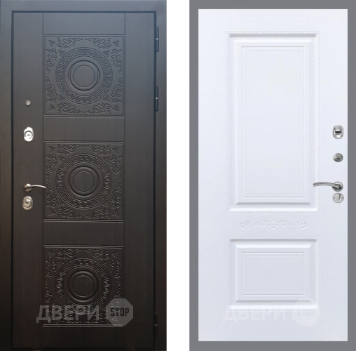 Входная металлическая Дверь Рекс (REX) 10 Смальта Силк Сноу в Жуковский