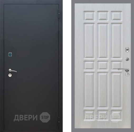 Дверь Рекс (REX) 1A Черный Муар FL-33 Лиственница беж в Жуковский