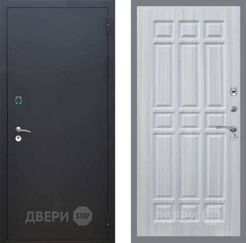 Дверь Рекс (REX) 1A Черный Муар FL-33 Сандал белый в Жуковский