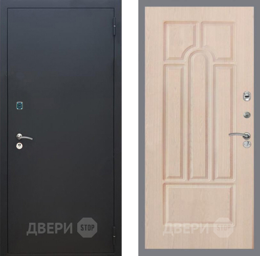 Дверь Рекс (REX) 1A Черный Муар FL-58 Беленый дуб в Жуковский