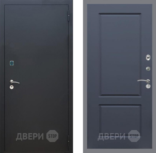 Дверь Рекс (REX) 1A Черный Муар FL-117 Силк титан в Жуковский