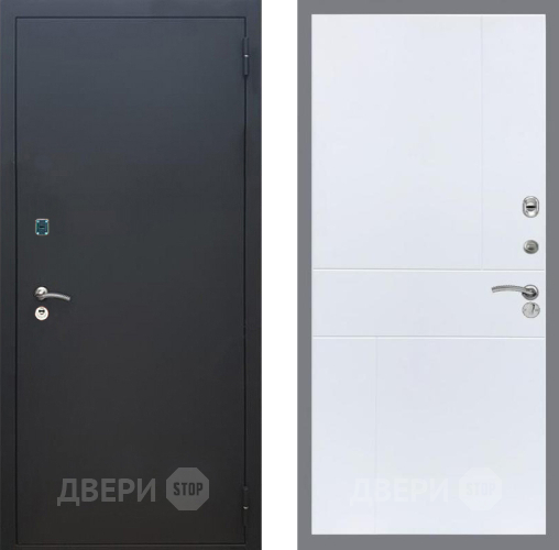 Дверь Рекс (REX) 1A Черный Муар FL-290 Силк Сноу в Жуковский