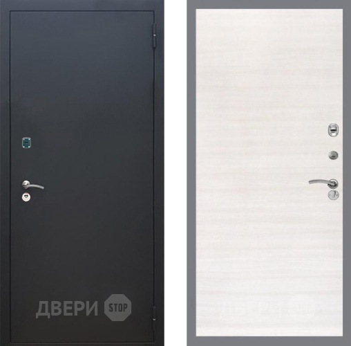 Дверь Рекс (REX) 1A Черный Муар GL Акация в Жуковский