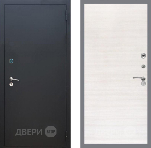 Дверь Рекс (REX) 1A Черный Муар GL Акация в Жуковский