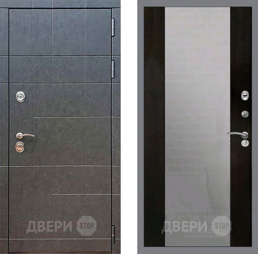 Входная металлическая Дверь Рекс (REX) 21 СБ-16 Зеркало Венге в Жуковский