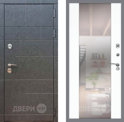 Дверь Рекс (REX) 21 СБ-16 Зеркало Силк Сноу в Жуковский