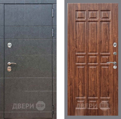 Входная металлическая Дверь Рекс (REX) 21 FL-33 орех тисненый в Жуковский