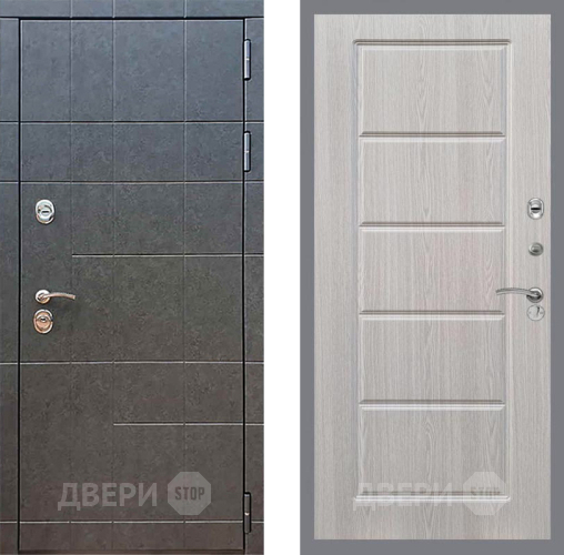 Входная металлическая Дверь Рекс (REX) 21 FL-39 Беленый дуб в Жуковский