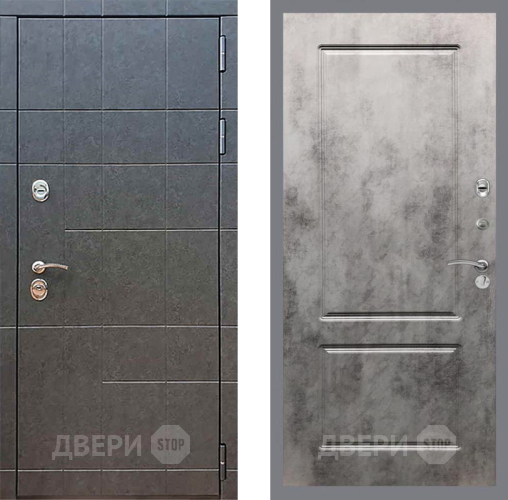 Входная металлическая Дверь Рекс (REX) 21 FL-117 Бетон темный в Жуковский