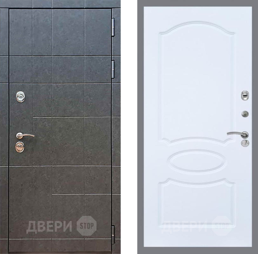 Входная металлическая Дверь Рекс (REX) 21 FL-128 Силк Сноу в Жуковский