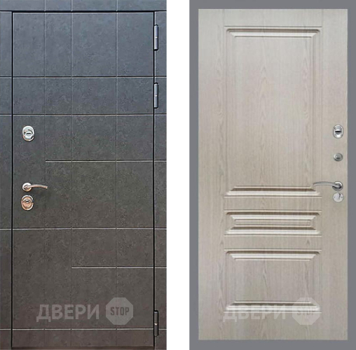 Входная металлическая Дверь Рекс (REX) 21 FL-243 Беленый дуб в Жуковский
