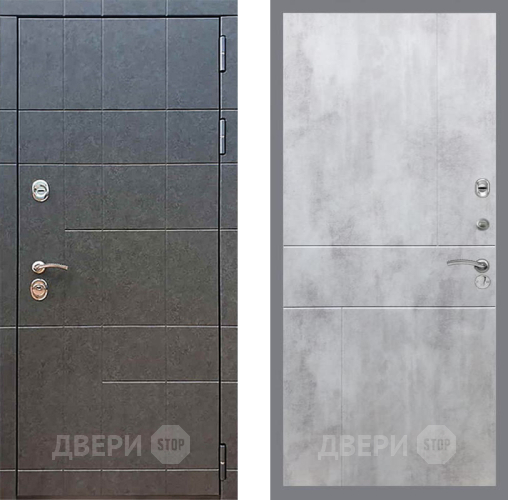 Входная металлическая Дверь Рекс (REX) 21 FL-290 Бетон светлый в Жуковский