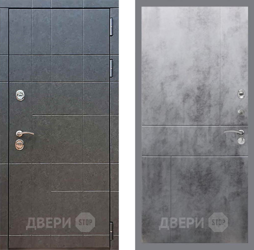 Входная металлическая Дверь Рекс (REX) 21 FL-290 Бетон темный в Жуковский