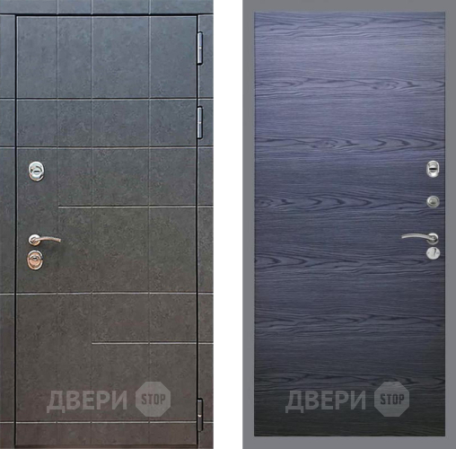 Входная металлическая Дверь Рекс (REX) 21 GL Дуб тангенальный черный в Жуковский