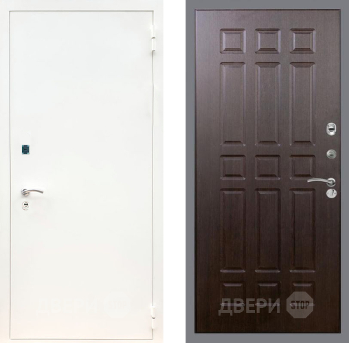 Дверь Рекс (REX) 1А Белая шагрень FL-33 Венге в Жуковский