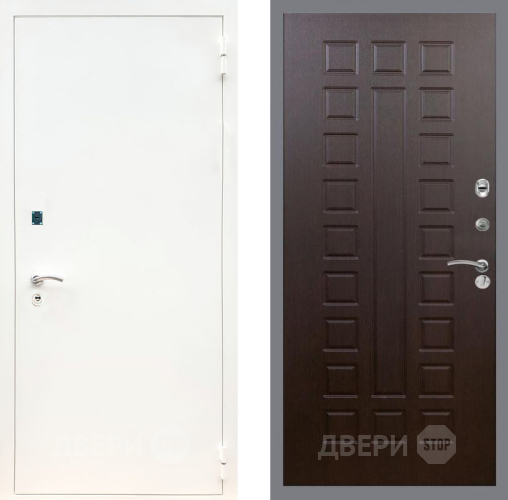 Дверь Рекс (REX) 1А Белая шагрень FL-183 Венге в Жуковский