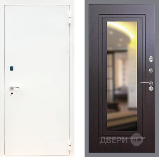 Дверь Рекс (REX) 1А Белая шагрень FLZ-120 Венге в Жуковский
