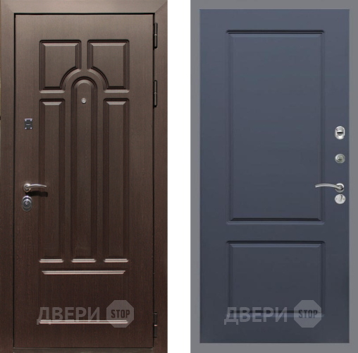 Входная металлическая Дверь Рекс (REX) Эврика FL-117 Силк титан в Жуковский