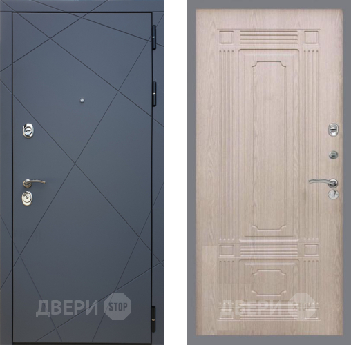 Дверь Рекс (REX) 13 Силк Титан FL-2 Беленый дуб в Жуковский
