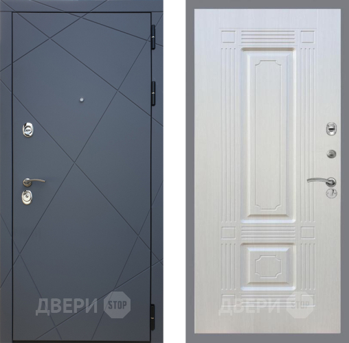 Входная металлическая Дверь Рекс (REX) 13 Силк Титан FL-2 Лиственница беж в Жуковский
