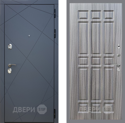 Входная металлическая Дверь Рекс (REX) 13 Силк Титан FL-33 Сандал грей в Жуковский