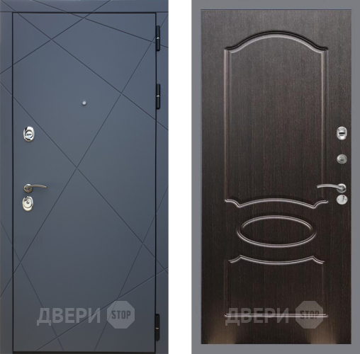 Дверь Рекс (REX) 13 Силк Титан FL-128 Венге светлый в Жуковский