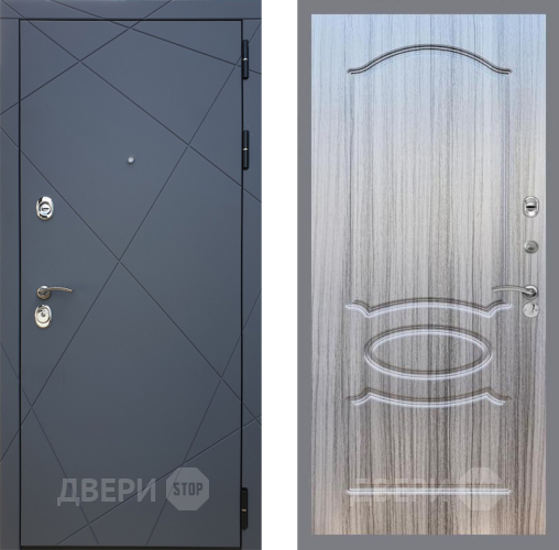 Дверь Рекс (REX) 13 Силк Титан FL-128 Сандал грей в Жуковский