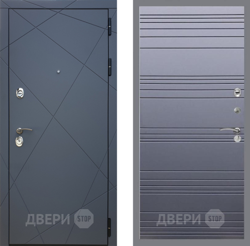 Входная металлическая Дверь Рекс (REX) 13 Силк Титан Line Силк титан в Жуковский