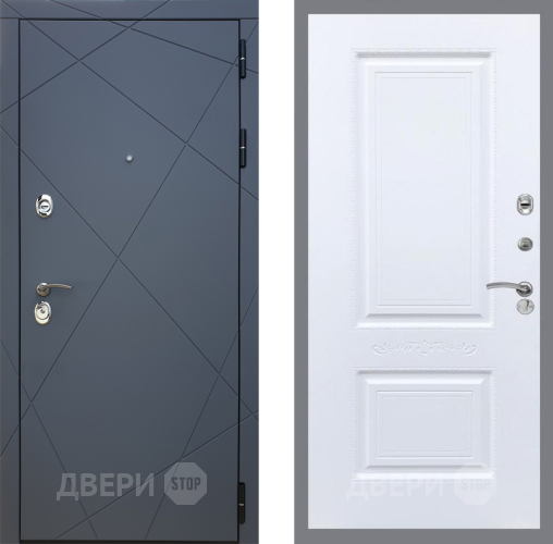 Дверь Рекс (REX) 13 Силк Титан Смальта Силк Сноу в Жуковский