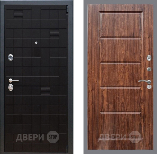Входная металлическая Дверь Рекс (REX) 12 FL-39 орех тисненый в Жуковский