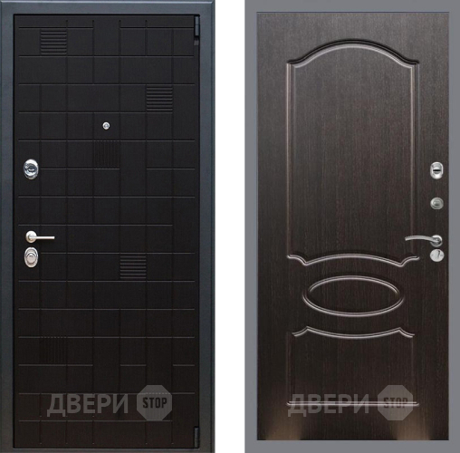 Входная металлическая Дверь Рекс (REX) 12 FL-128 Венге светлый в Жуковский