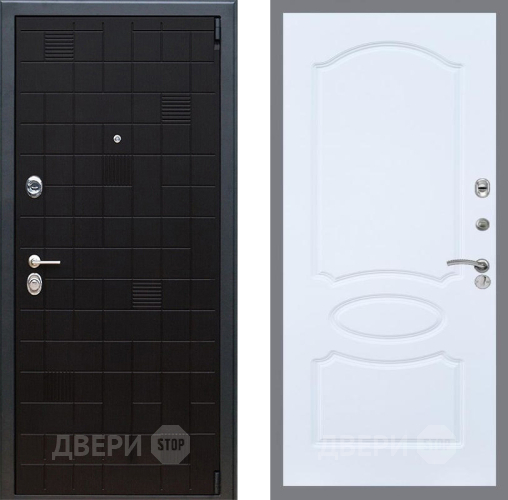 Входная металлическая Дверь Рекс (REX) 12 FL-128 Силк Сноу в Жуковский