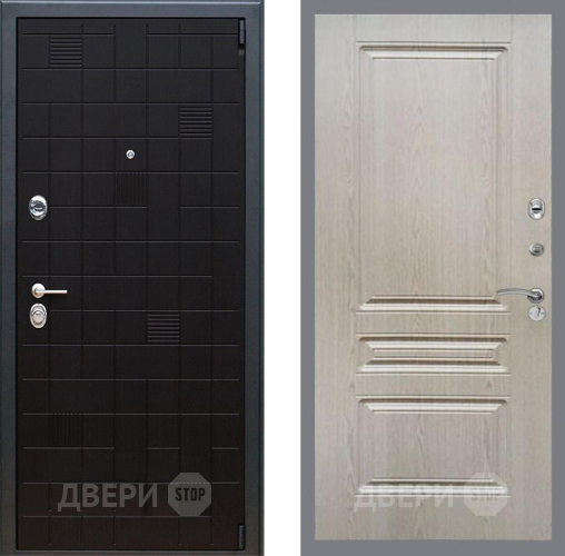 Входная металлическая Дверь Рекс (REX) 12 FL-243 Беленый дуб в Жуковский