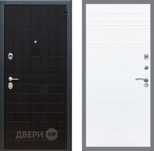 Входная металлическая Дверь Рекс (REX) 12 Line Силк Сноу в Жуковский