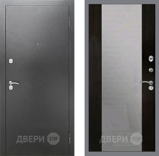 Входная металлическая Дверь Рекс (REX) Сити СБ-16 Зеркало Венге в Жуковский