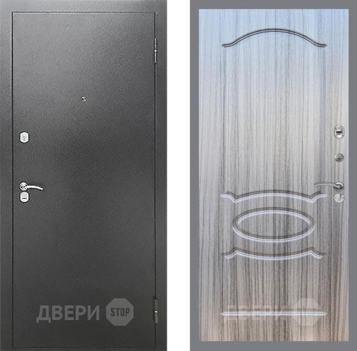 Входная металлическая Дверь Рекс (REX) Сити FL-128 Сандал грей в Жуковский